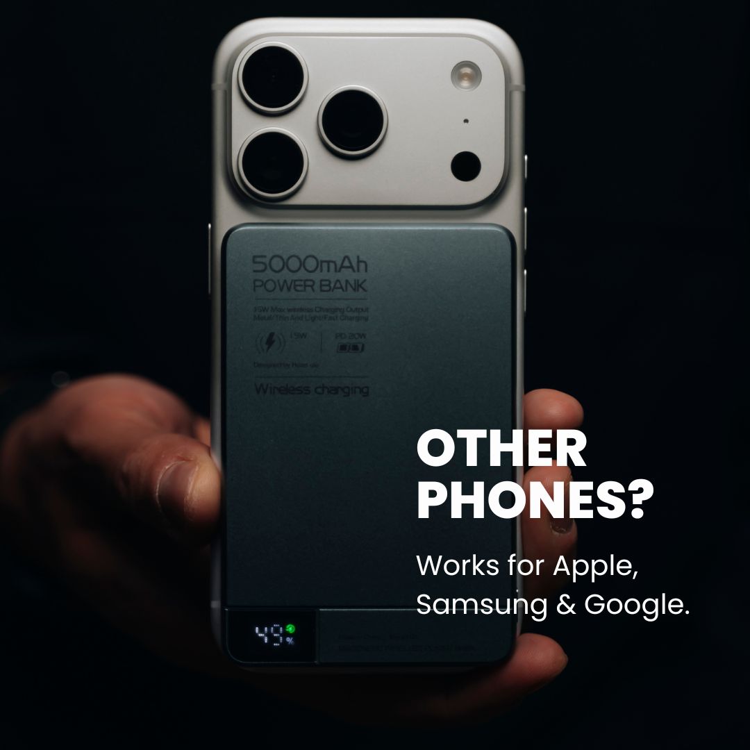 SnapCharge® 20W Magnetic Power Bank