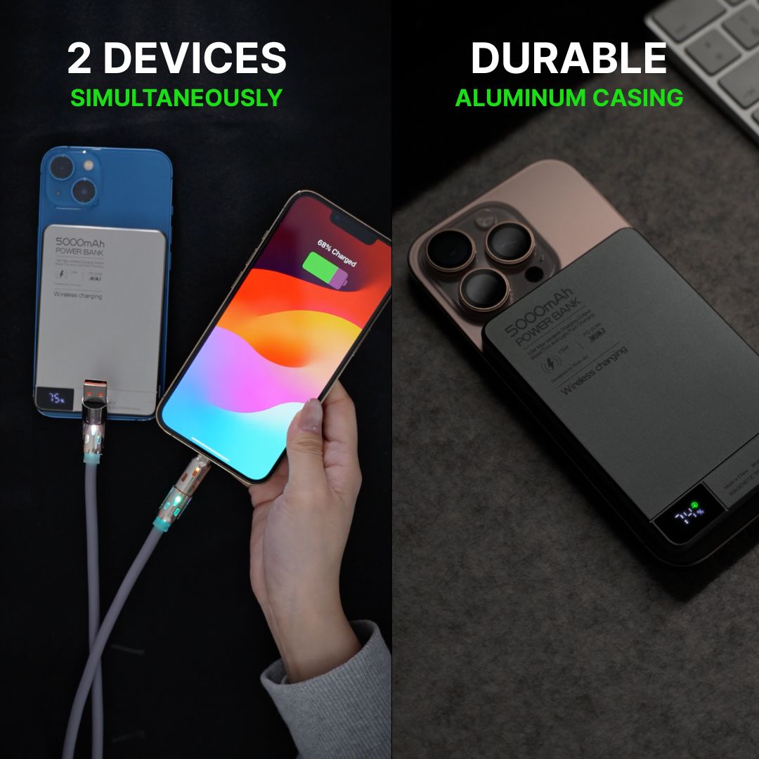 SnapCharge® 20W Magnetic Power Bank