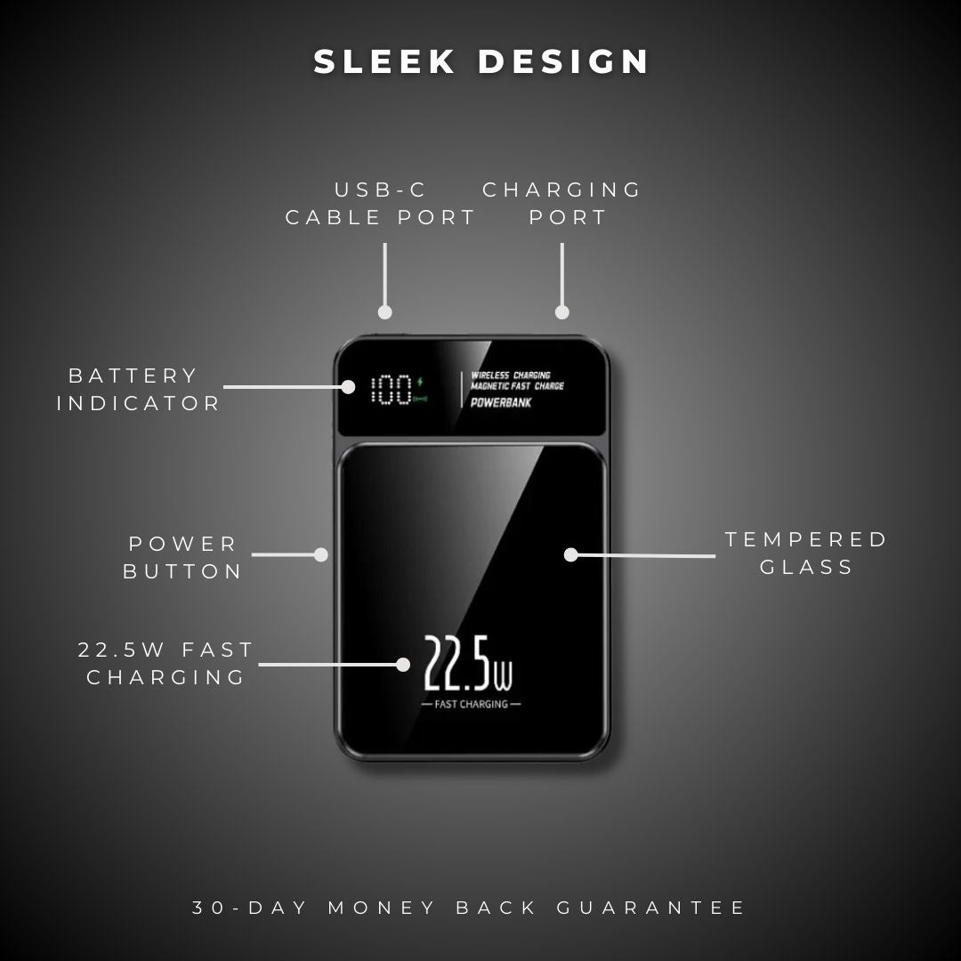NanoCharge® Wireless Magnetic Power Bank