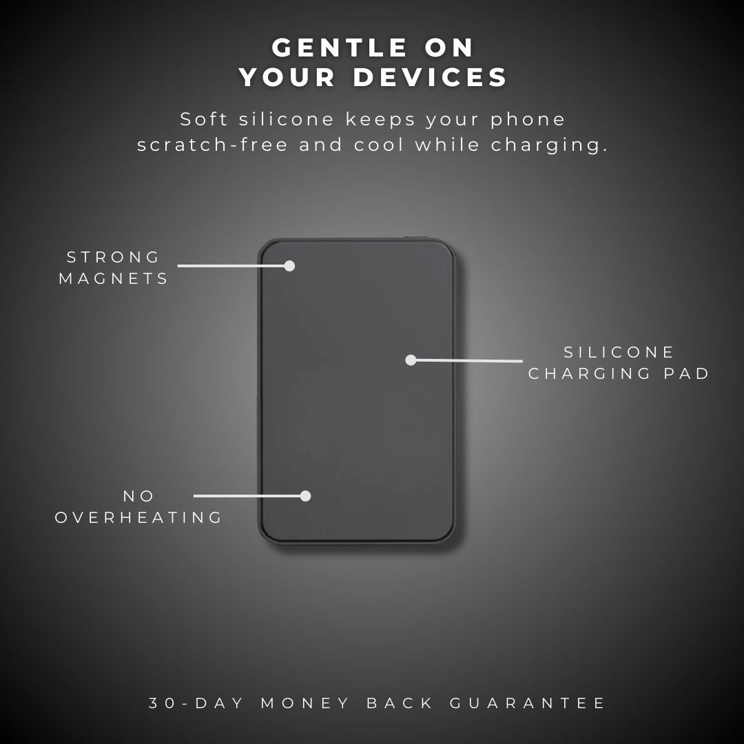 NanoCharge® Wireless Magnetic Power Bank