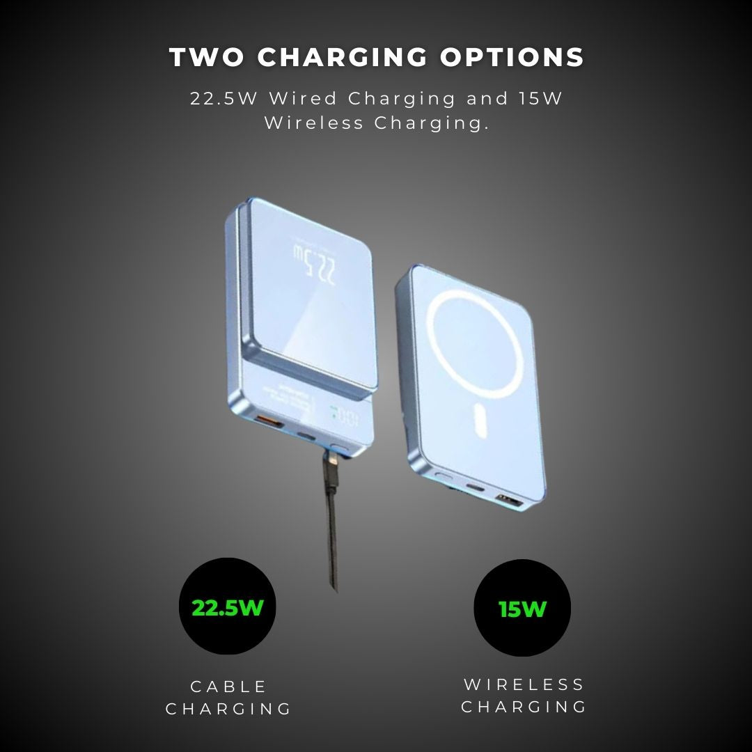 NanoCharge® Wireless Magnetic Power Bank