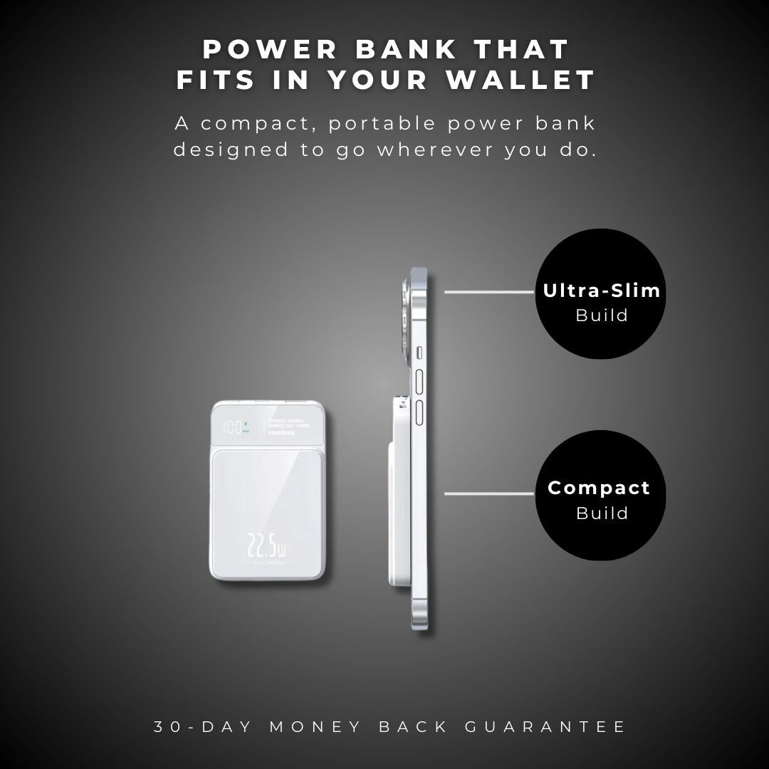 NanoCharge® Magnetic Power Bank - 10000mAh