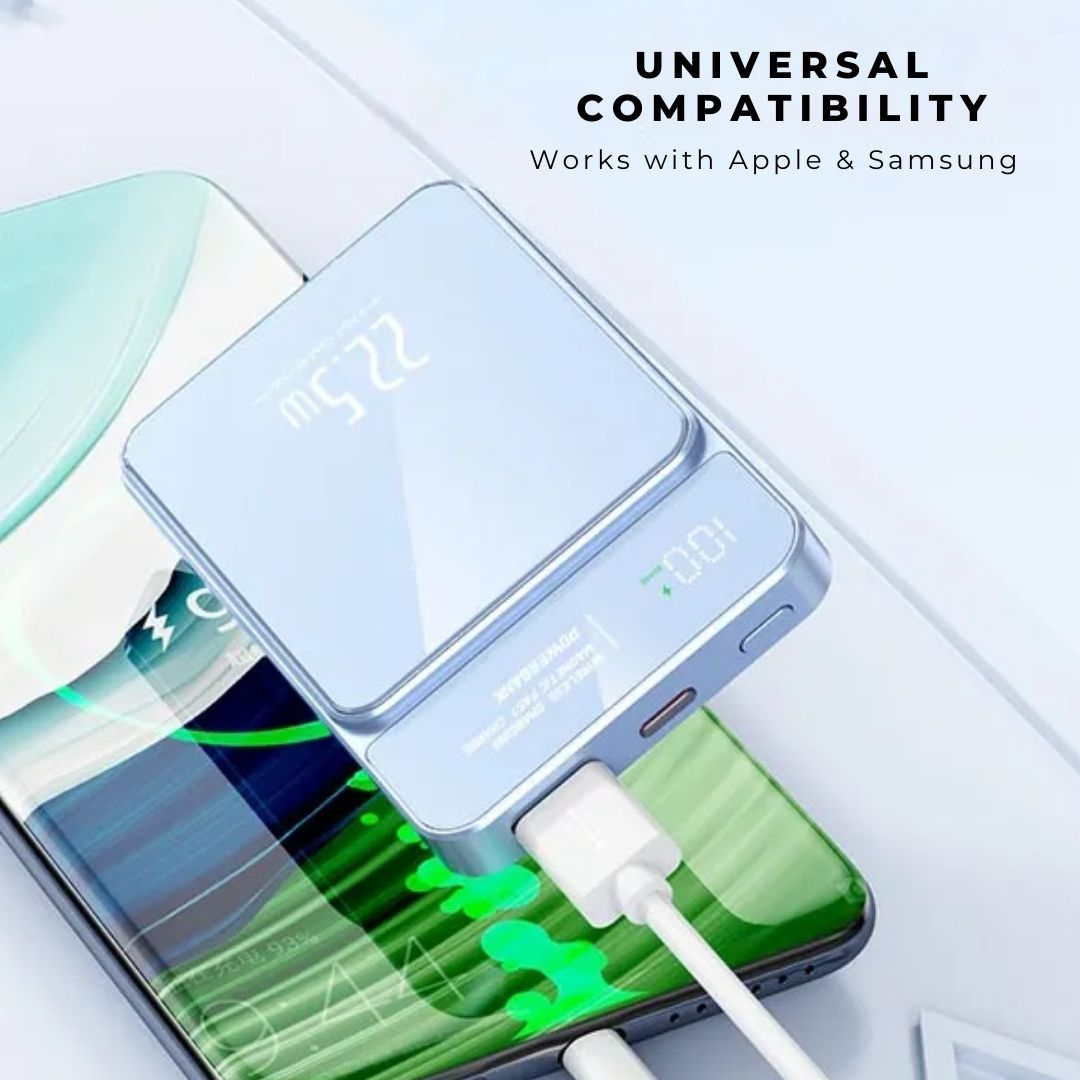 NanoCharge® Wireless Magnetic Power Bank