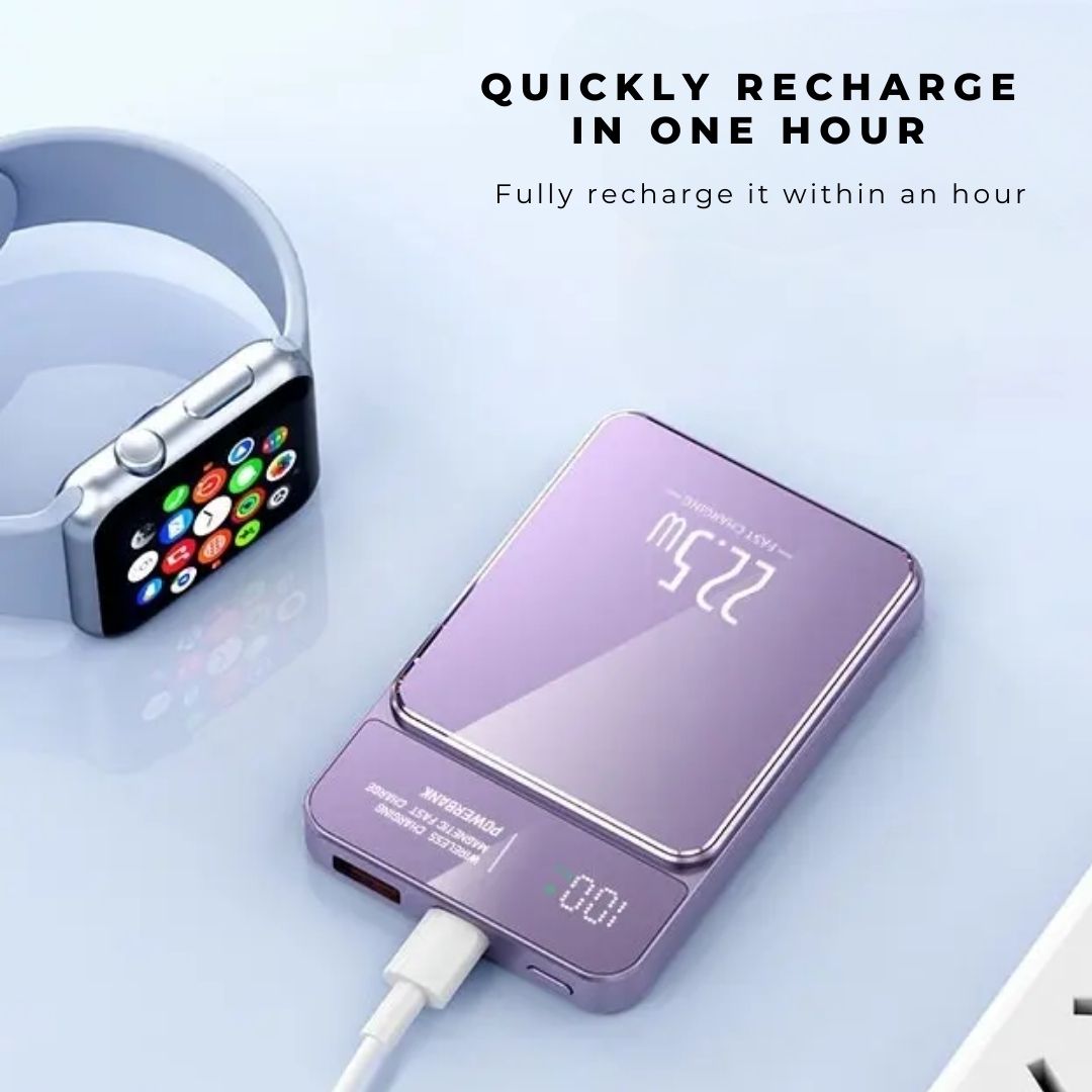 NanoCharge® Wireless Magnetic Power Bank