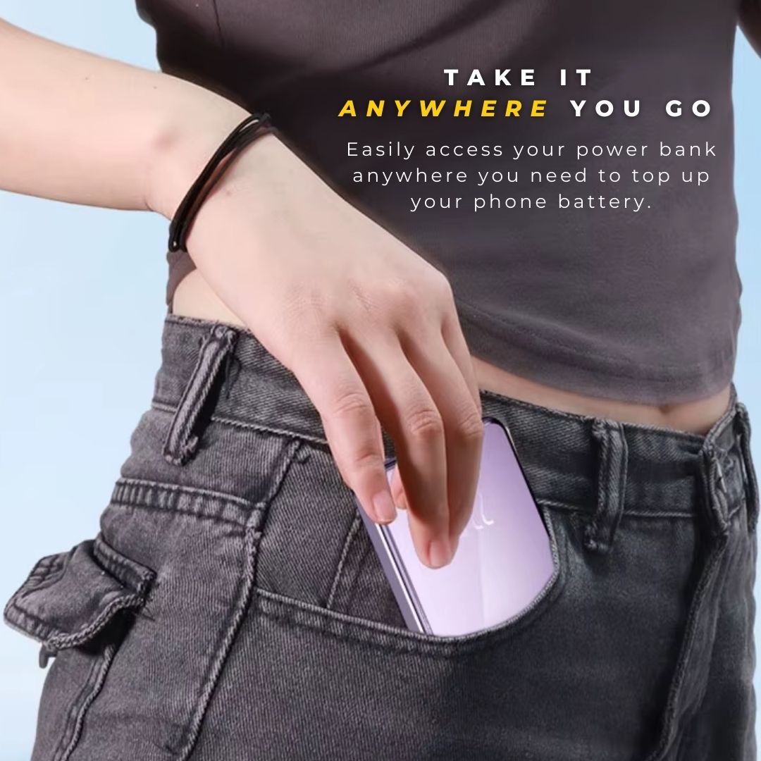 NanoCharge® Wireless Magnetic Power Bank