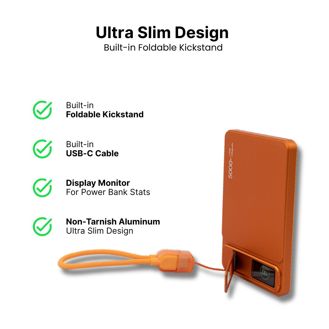 NanoCharge Pro - Magnetic Power Bank