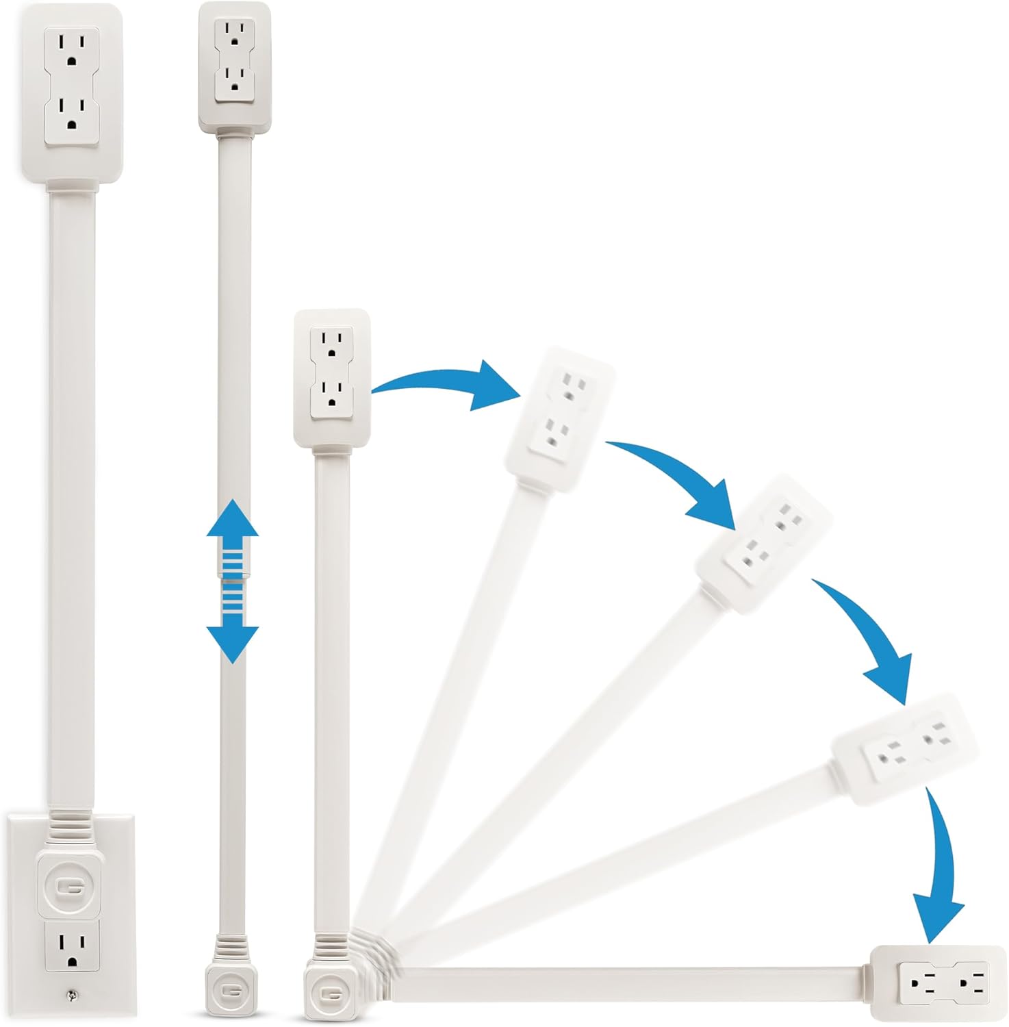 PlugMate® Extendable Electric Outlet