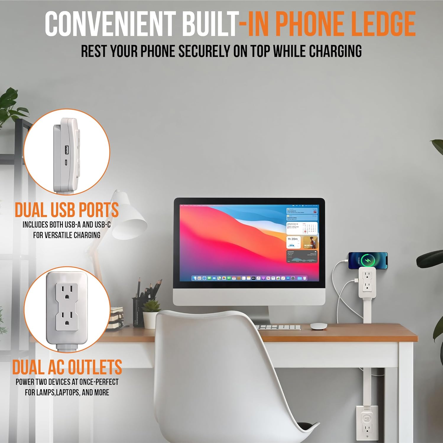 PlugMate® Extendable Electric Outlet