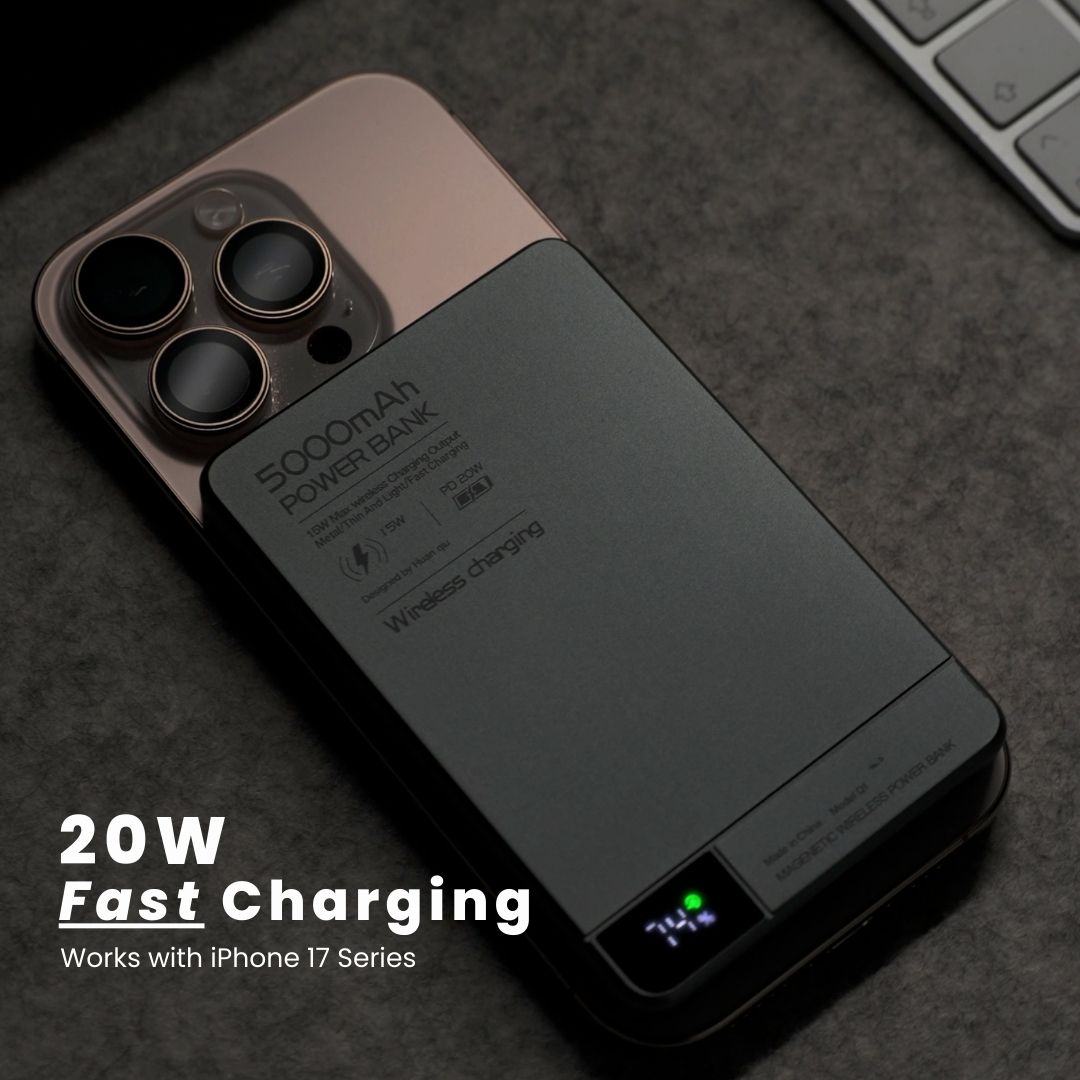 SnapCharge® 20W Magnetic Power Bank
