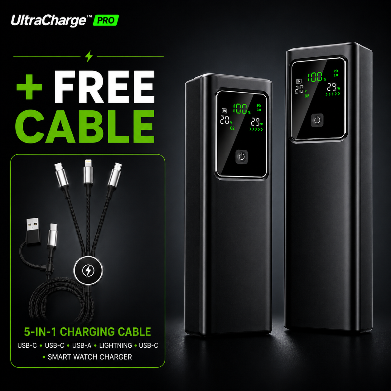 UltraCharge™ Pro - 20000mAh