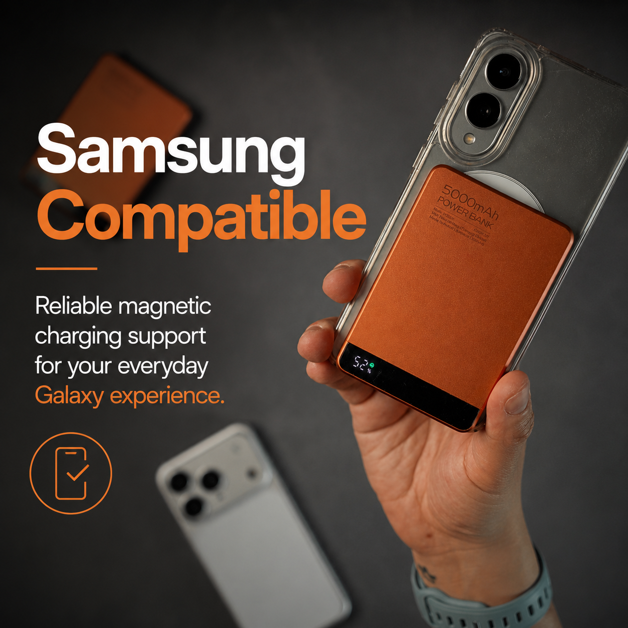 SnapCharge Pro - Magnetic Power Bank