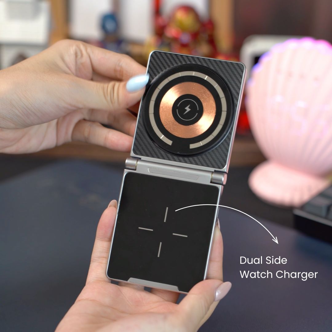 TitanFold 2-in-1 Wireless Charger
