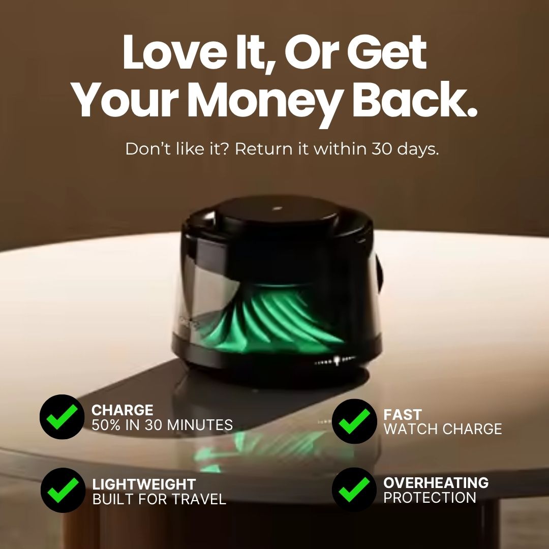 GlowDock® 4-in-1 Wireless Charger