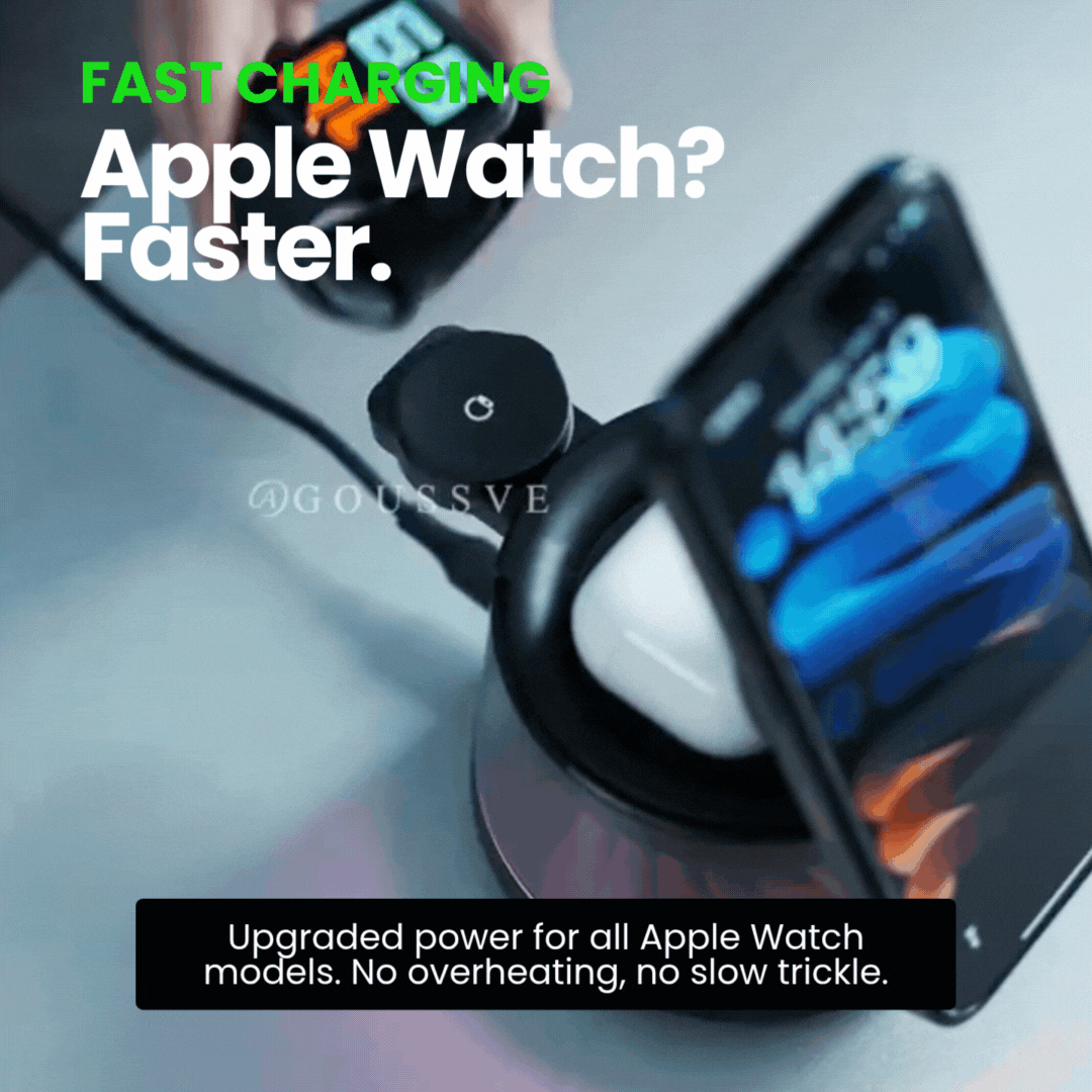 GlowDock® 4-in-1 Wireless Charger