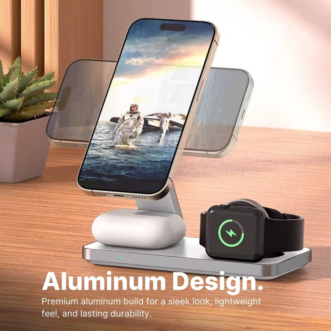 BoltPlus® 3-in-1 Wireless Charger