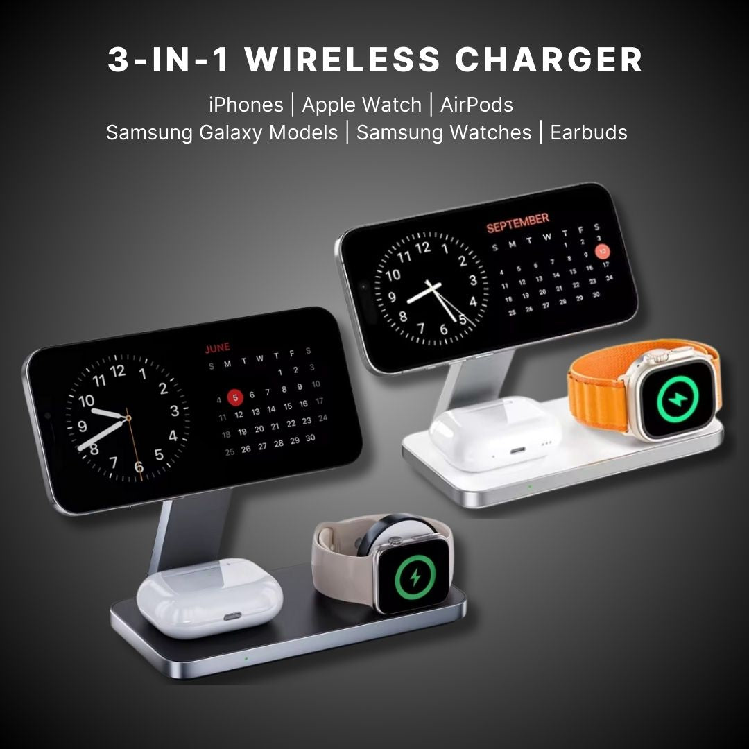 BoltPlus® 3-in-1 Wireless Charger