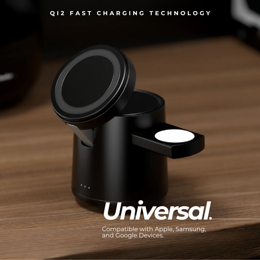 TitanCharge® 3-in-1 Wireless Charger