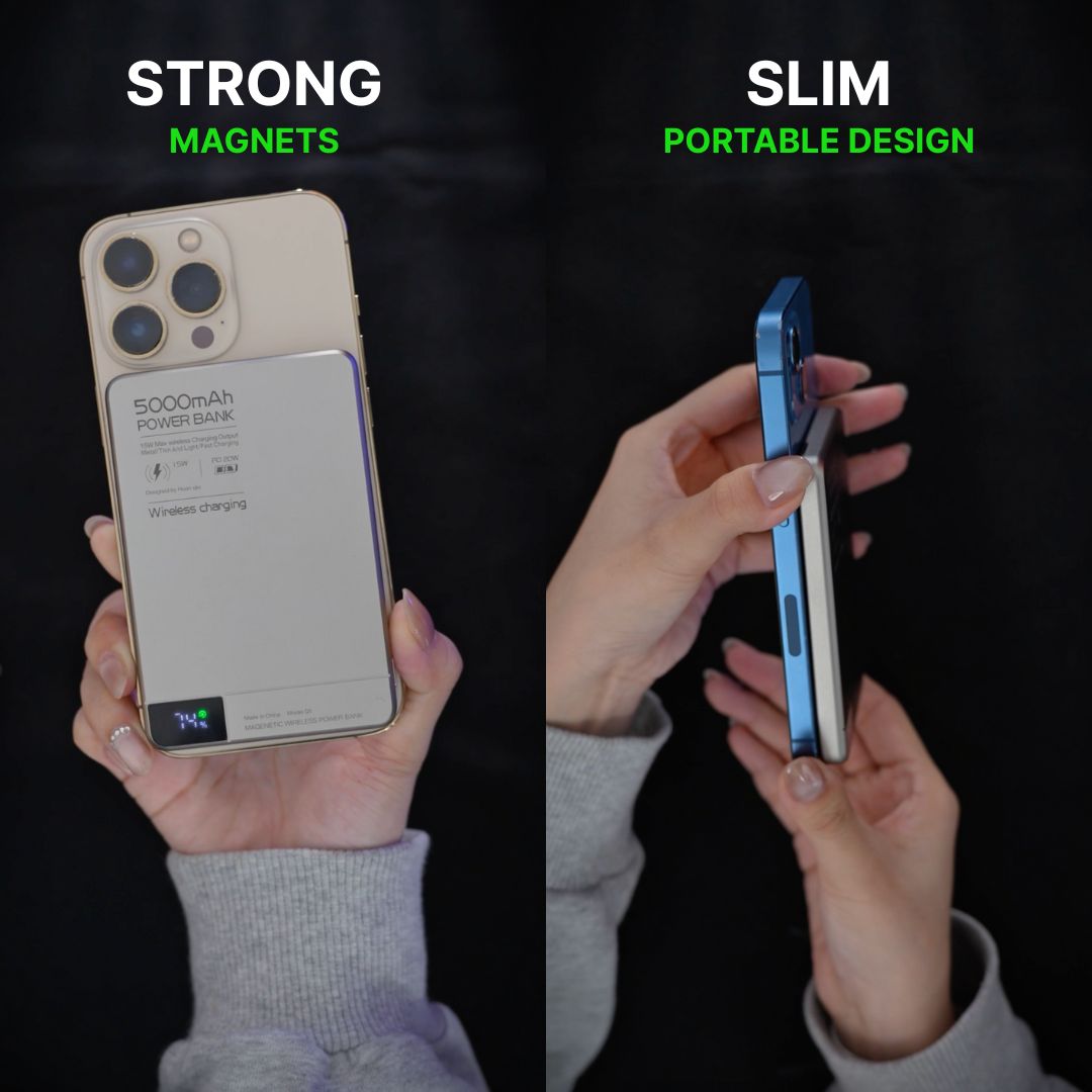 SnapCharge® 20W Magnetic Power Bank