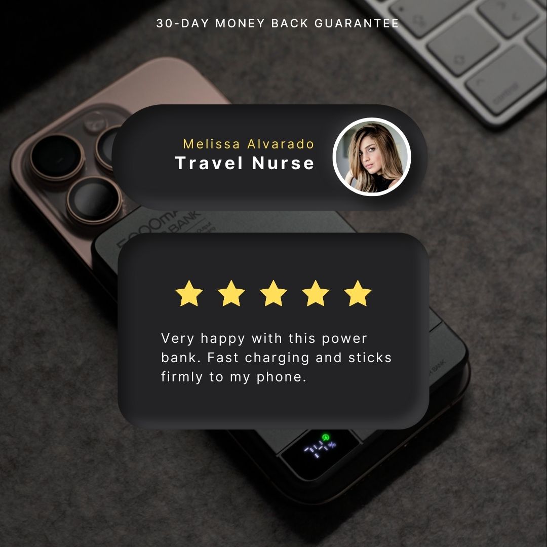 SnapCharge® 20W Magnetic Power Bank