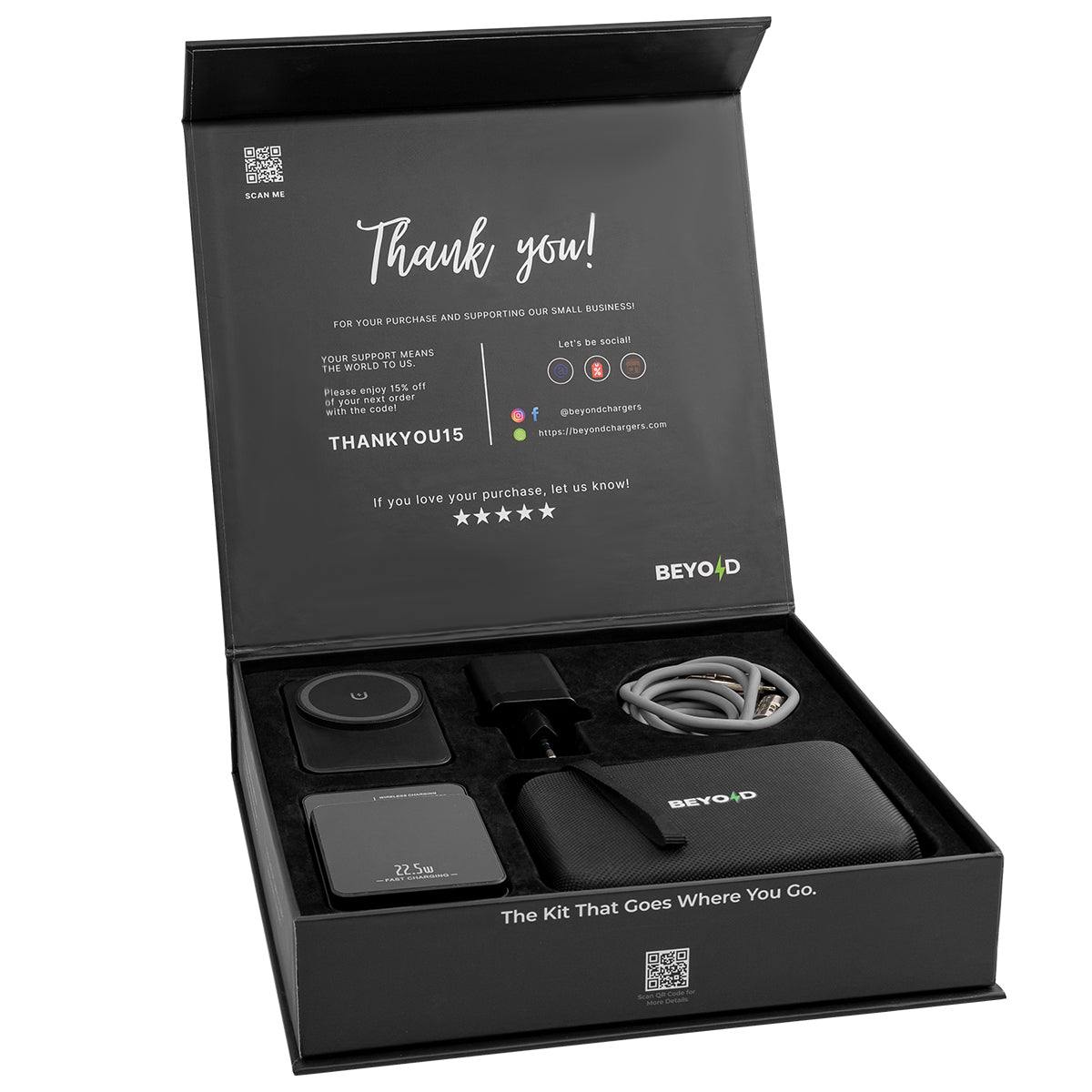 SnapKit — Charging Kit For Apple, Samsung & Google (US Model)