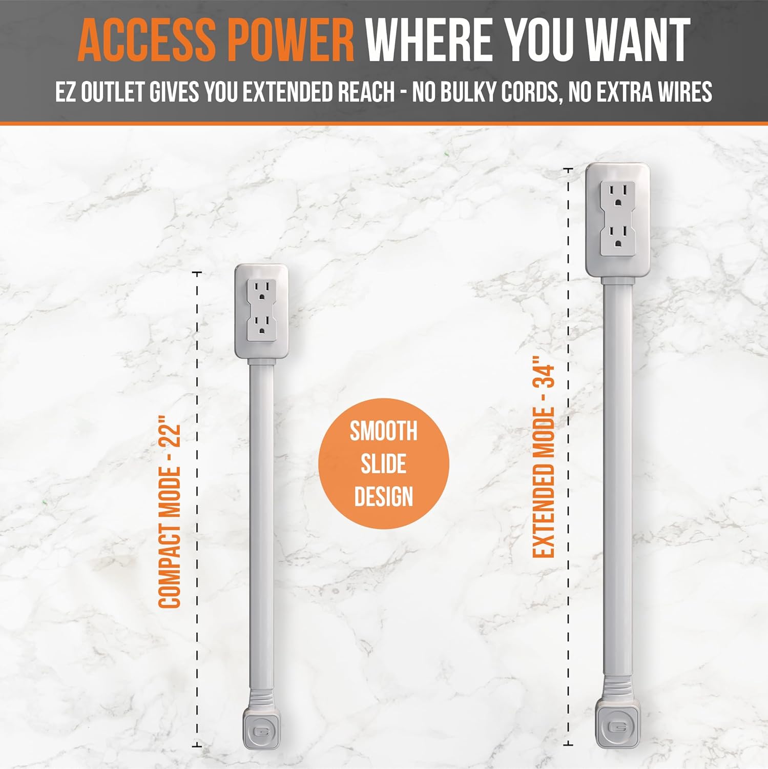 PlugMate® Extendable Electric Outlet