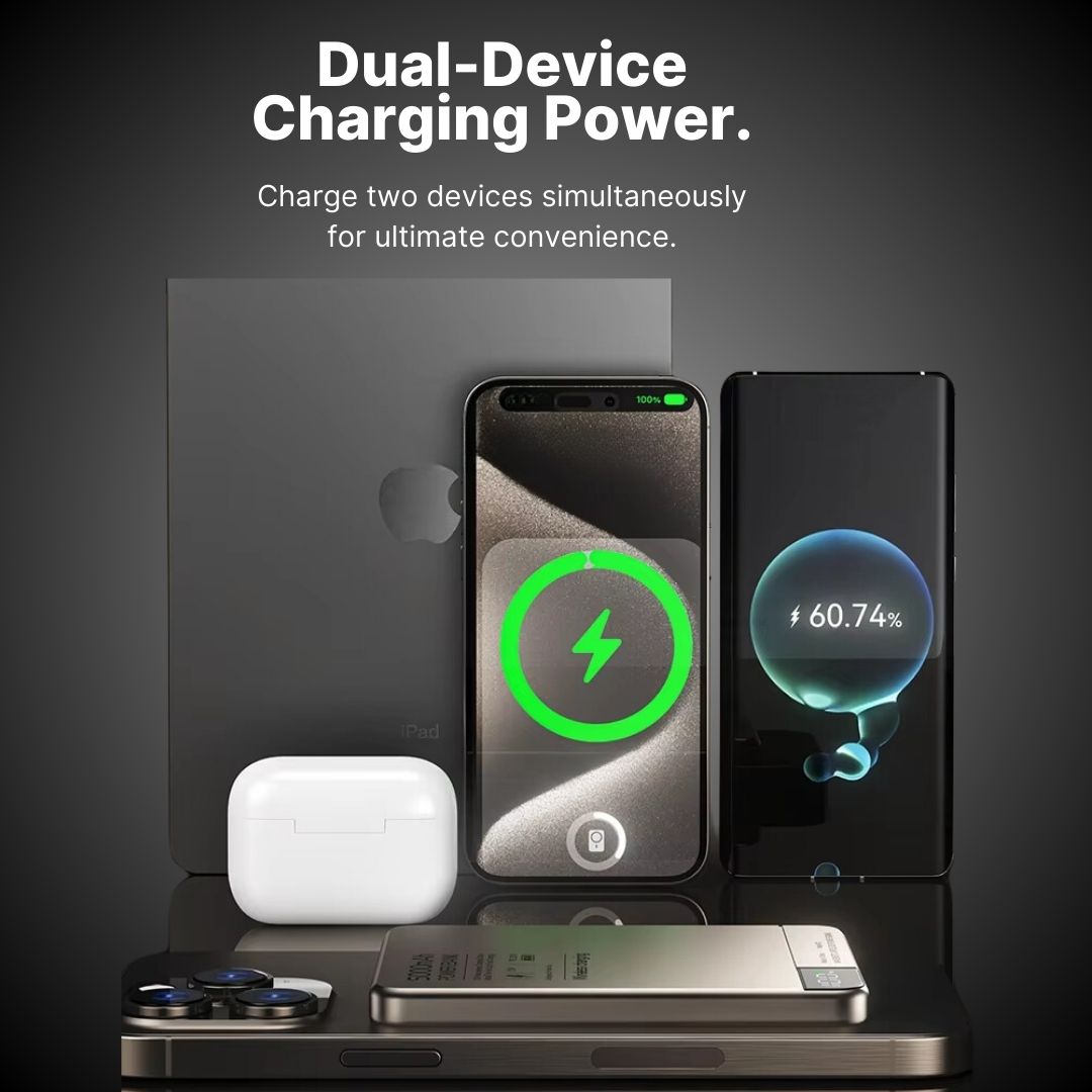 SnapCharge® 20W Magnetic Power Bank