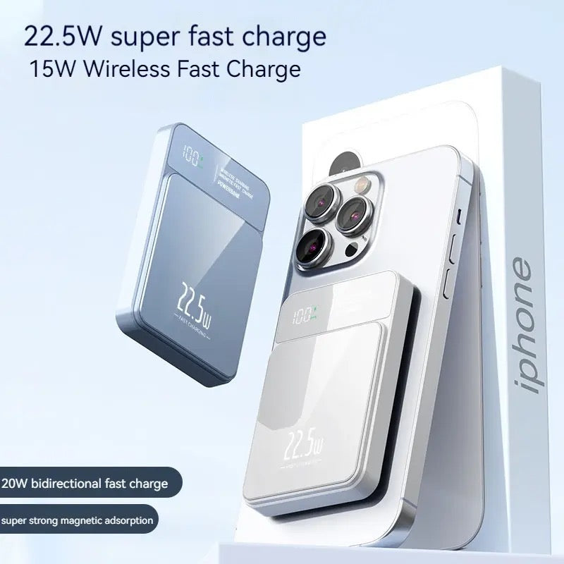 NanoCharge® Wireless Magnetic Power Bank