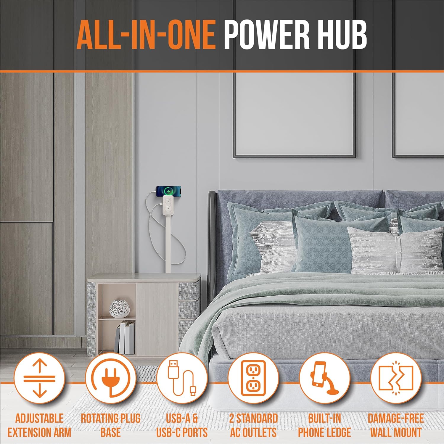 PlugMate® Extendable Electric Outlet