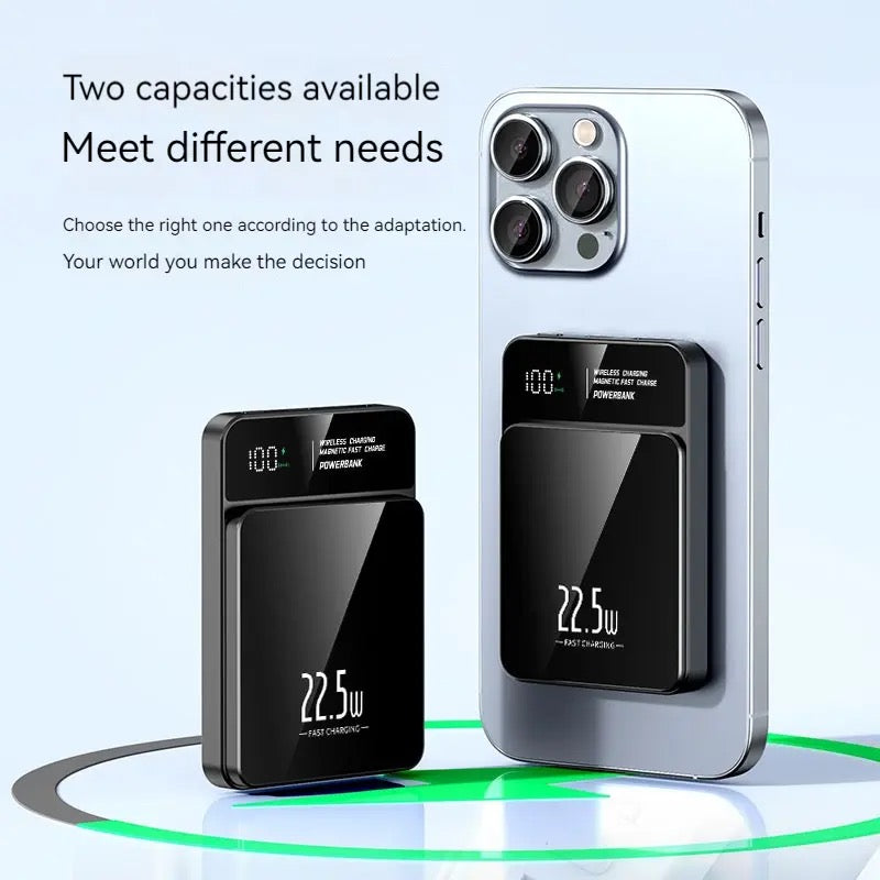 NanoCharge® Wireless Magnetic Power Bank