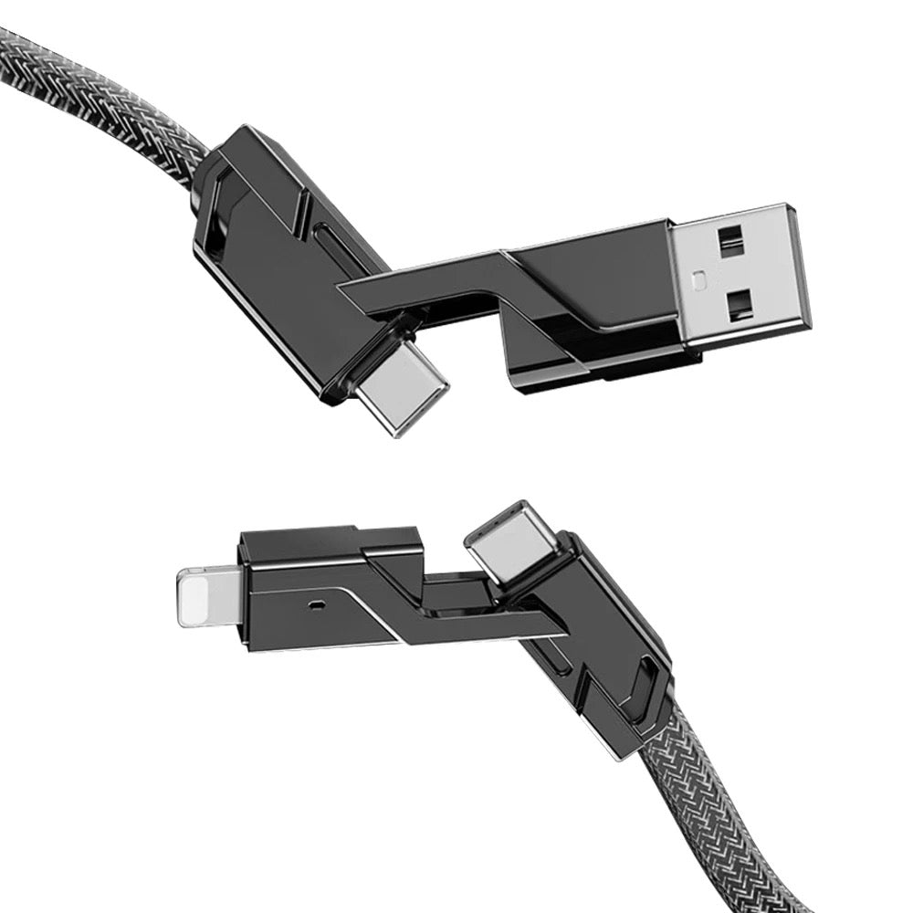 FlexiCharge Pro® 4-in-1 100W Fast Charging Cable - Beyond Chargers