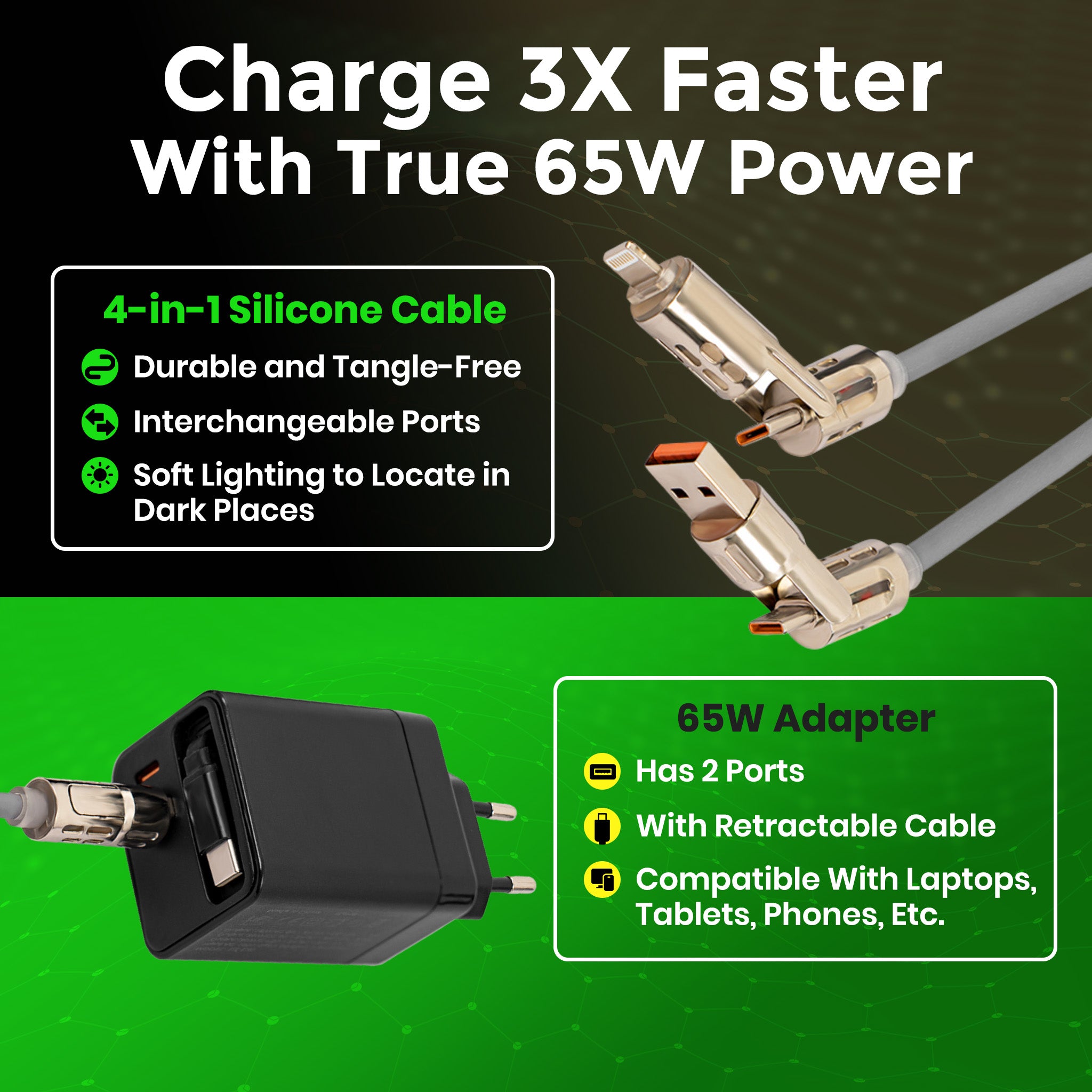 SnapKit — Charging Kit For Apple, Samsung & Google (US Model)