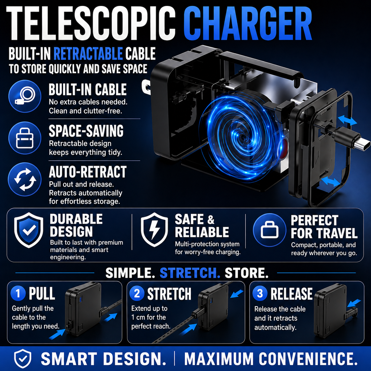 65W GaN Fast Adapter