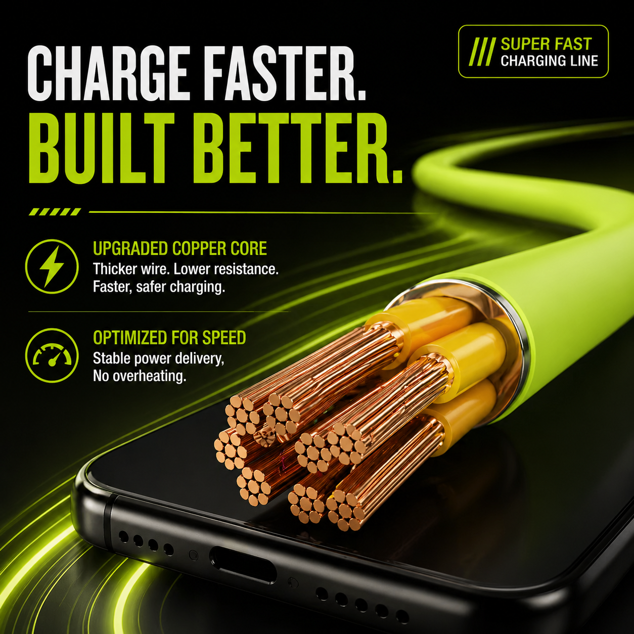 ChargeFlex 240W 4-in-1 Fast Charging Cable