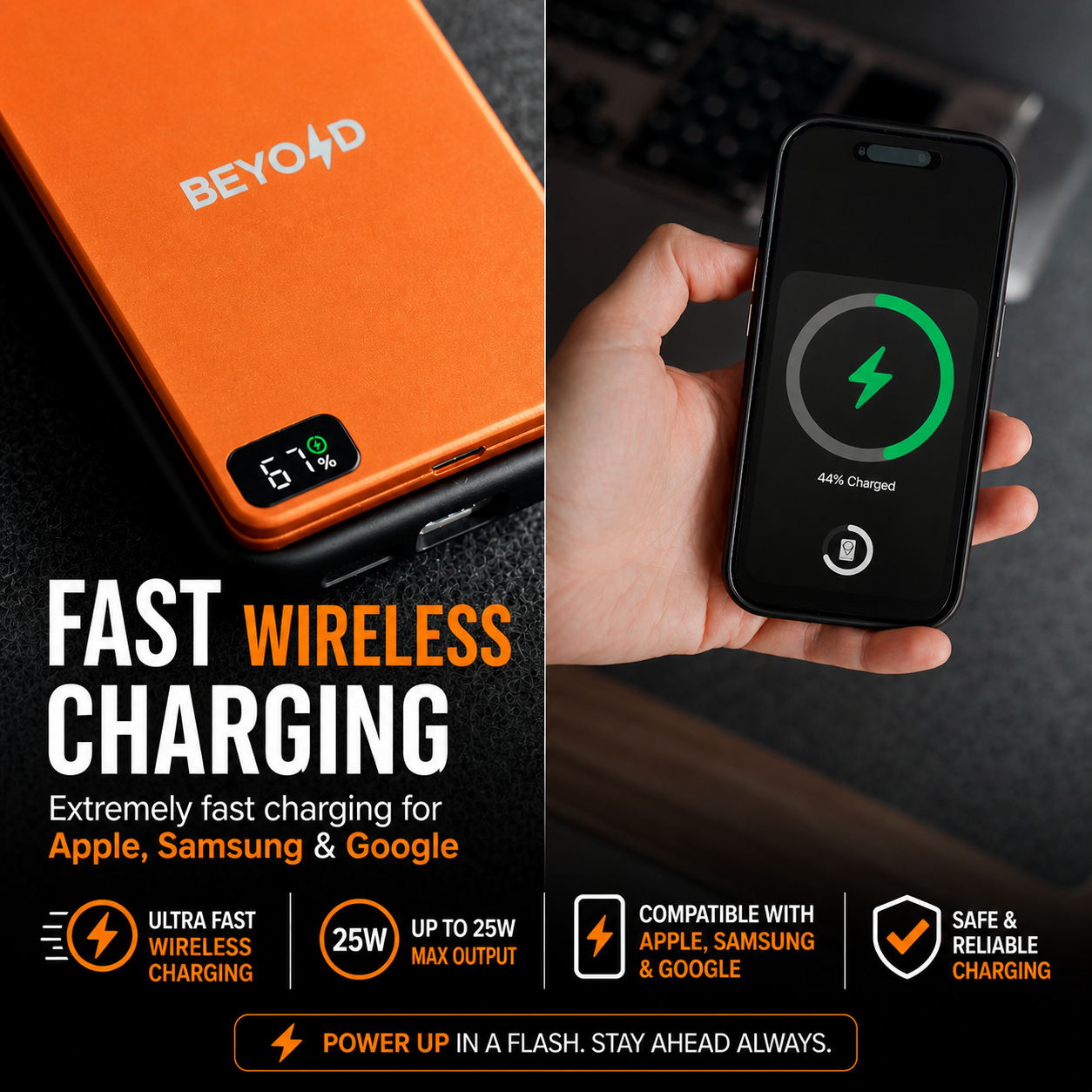 Orbit Pro - 20W Magnetic Power Bank
