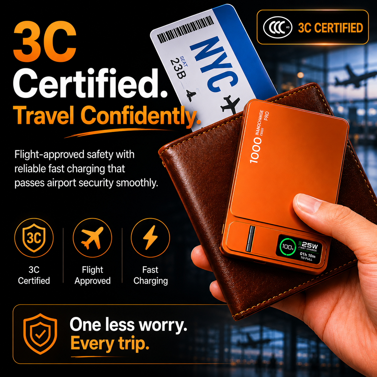 NanoCharge Pro - Magnetic Power Bank