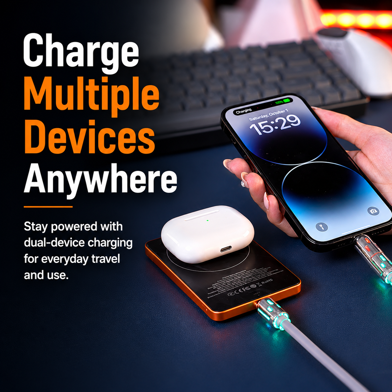 SnapCharge Pro - Magnetic Power Bank
