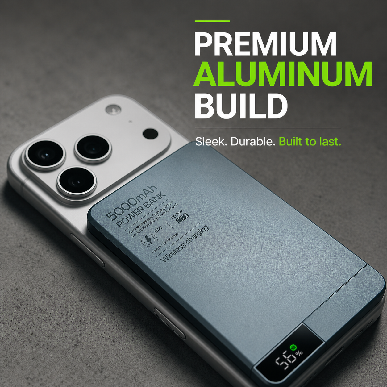 SnapCharge® 20W Magnetic Power Bank