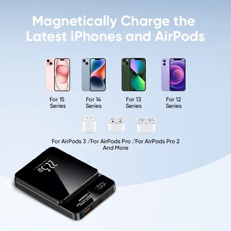 NanoCharge® Wireless Magnetic Power Bank