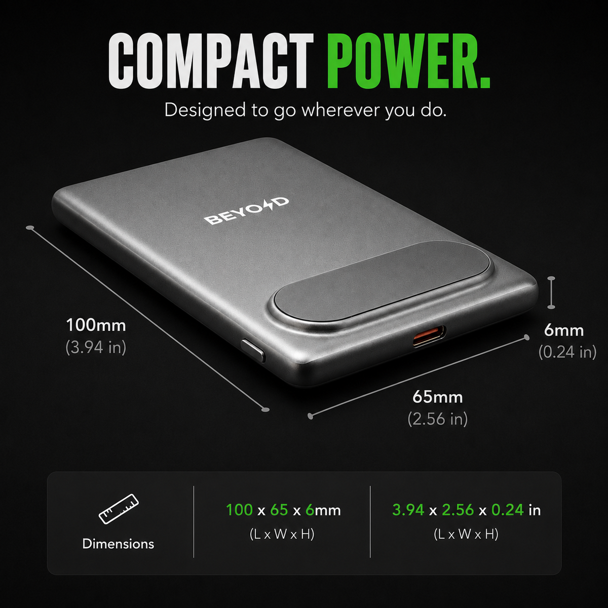 Flux Ultra - 25W Magnetic Power Bank