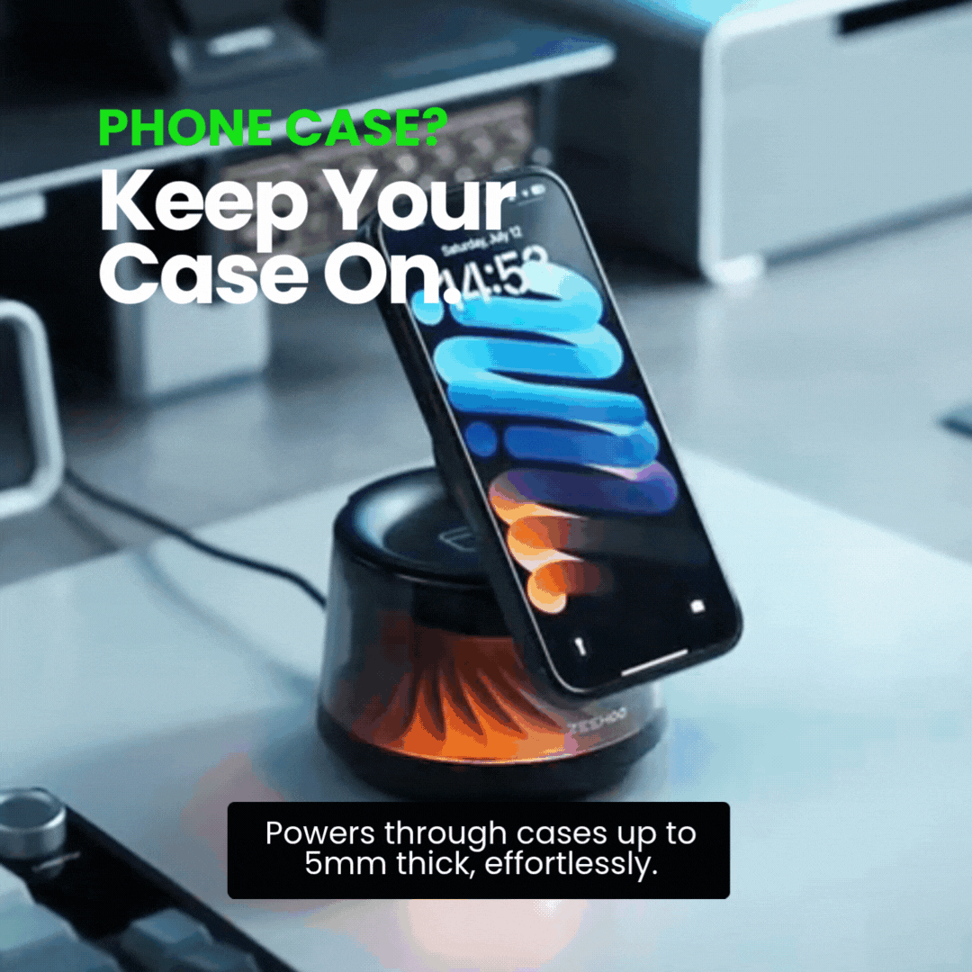 GlowDock® 4-in-1 Wireless Charger